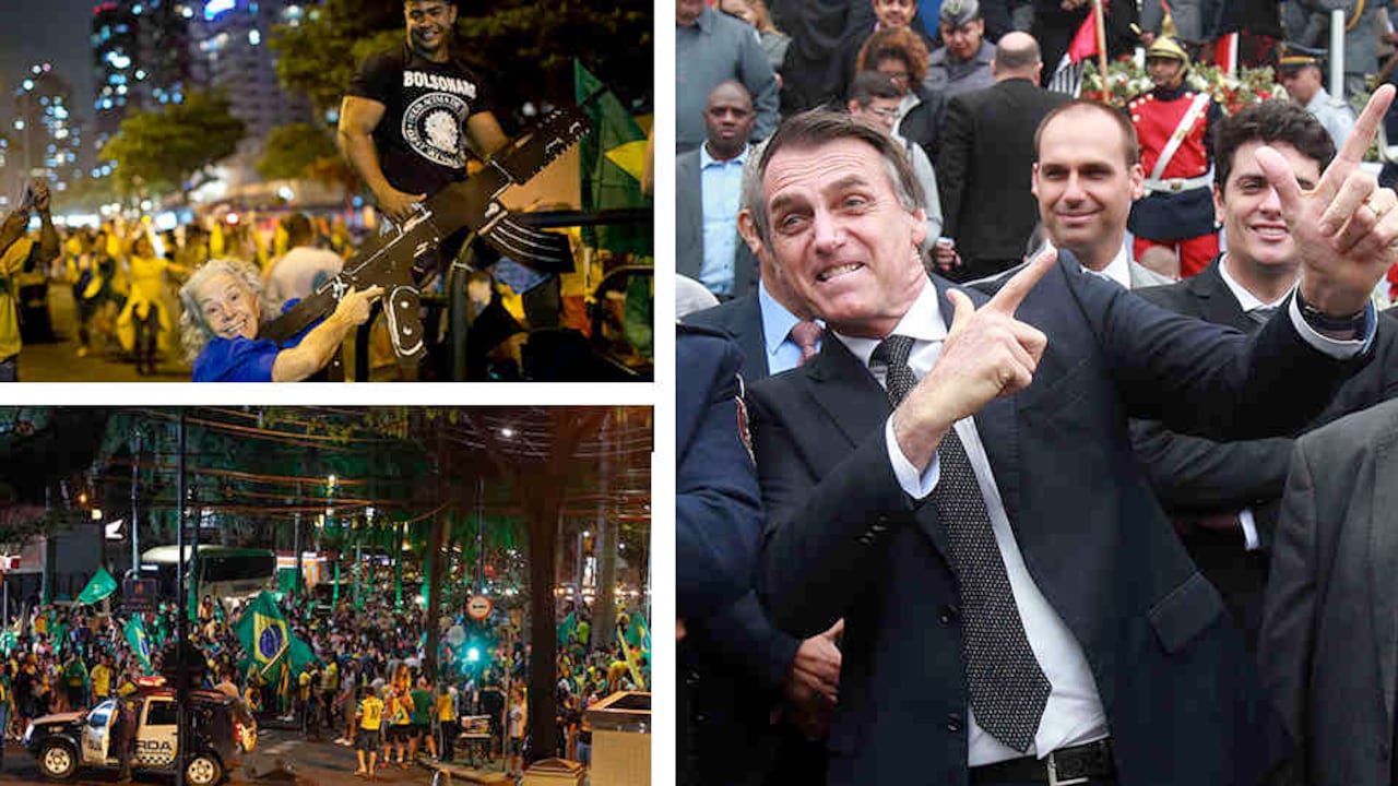 Las celebraciones por la victoria de Bolsonaro llamaron la atención por la cantidad de seguidores que apoyan un régimen militar. Al parecer la nostalgia por la dictadura no es un sentimiento exclusivo del nuevo presidente.