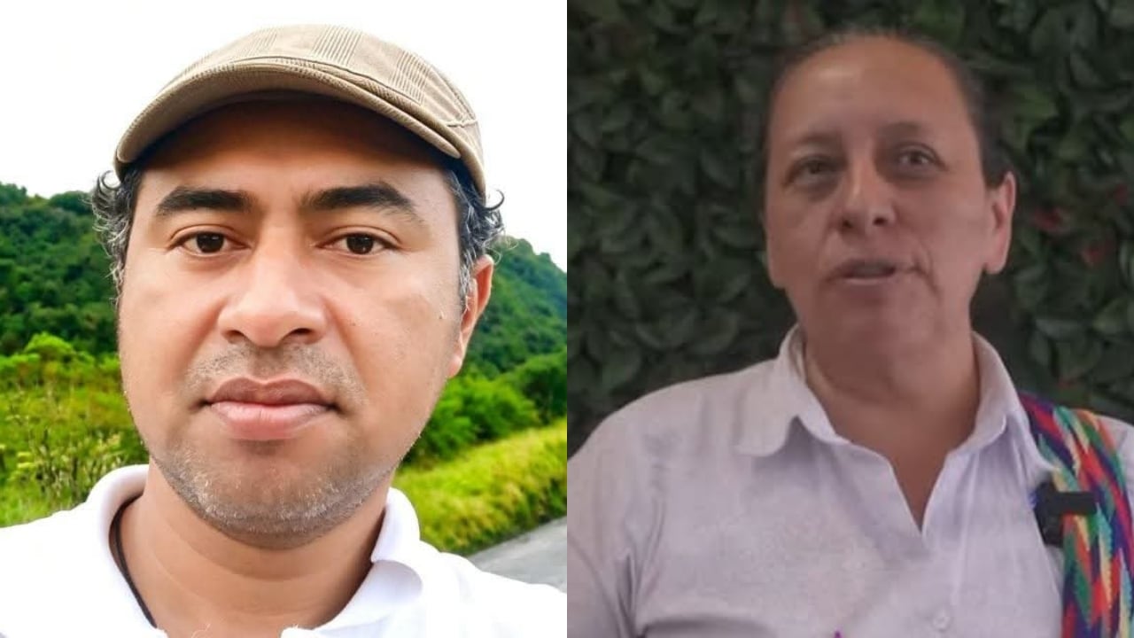 Líderes sociales asesinados en el Cauca.