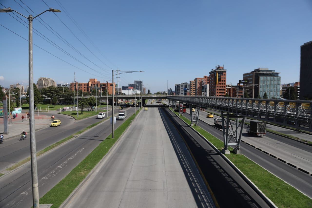 Bogota transmilenio, día sin carro, bicicletas, autopista
Febrero 2 de 2022