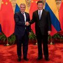 El Presidente de la República Popular China, Xi Jinping, destacó lo logrado por su país y Colombia en cuatro décadas de relaciones diplomáticas, durante su recibimiento al Presidente Iván Duque. (Foto: Presidencia / Nicolás Galeano)