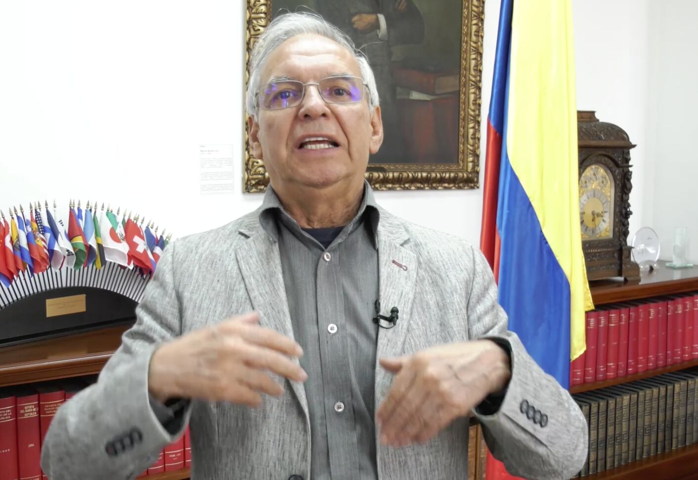 Ricardo Bonilla, ministro de Hacienda.