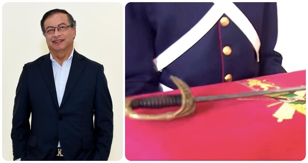 Gustavo Petro confirma que la espada de Simón Bolívar estará durante su posesión.