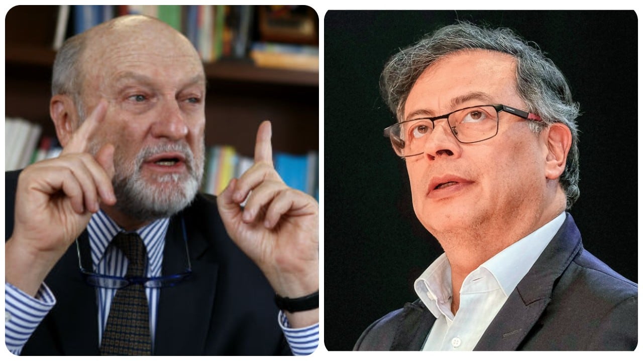 John Sudarsky y Gustavo Petro.