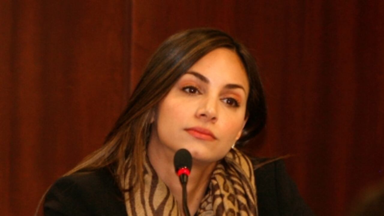 Valerie Domínguez se rehusó a contestar las preguntas del fiscal.