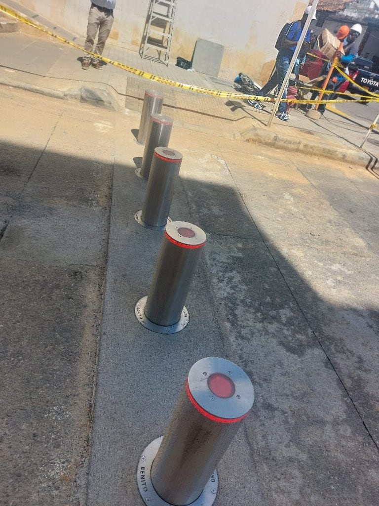 Las obras se desarrollan en 10 vías del sector Centro.