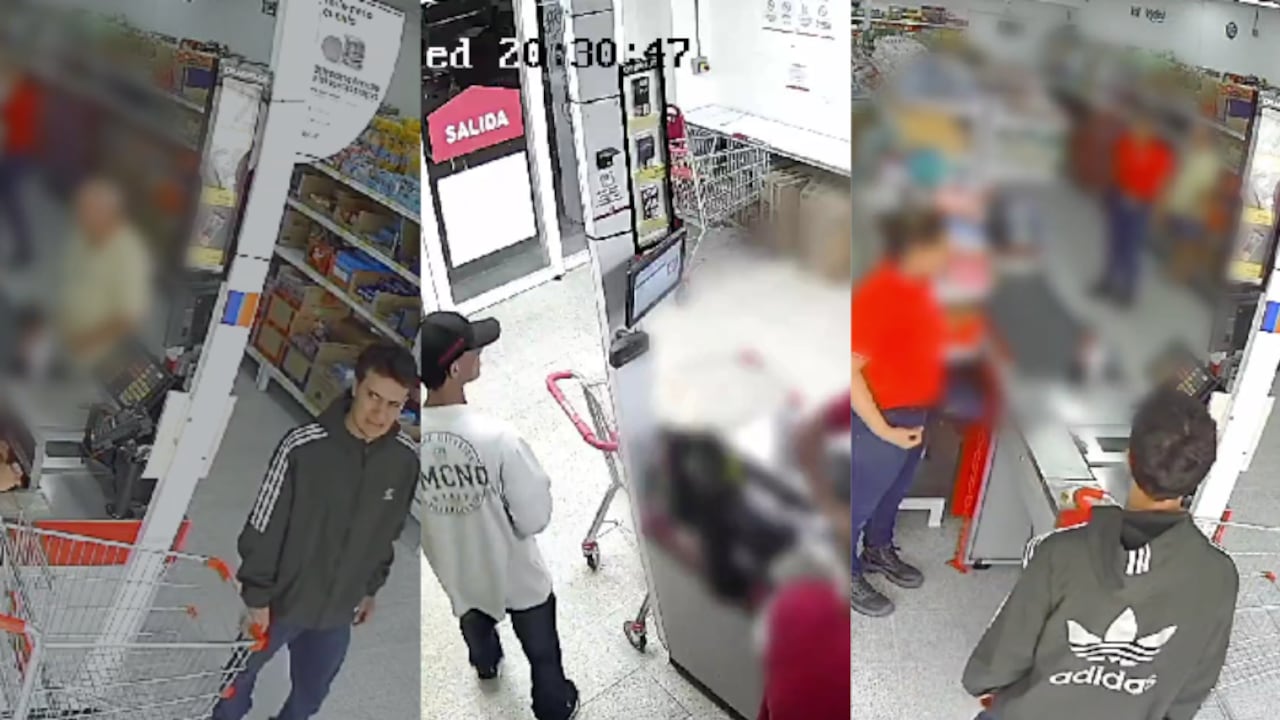 Detenido por hurtos en supermercados en Medellín.