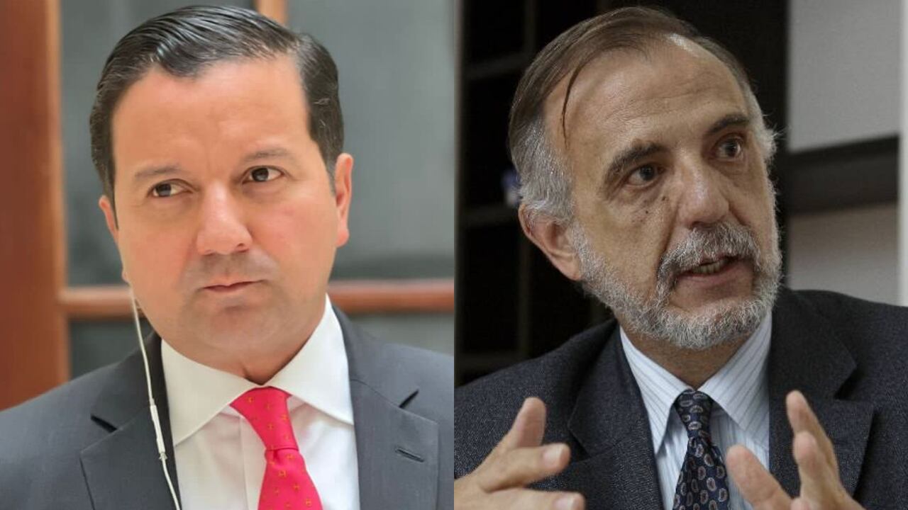 Las críticas de David Luna contra Iván Velásquez, ministro de Defensa.