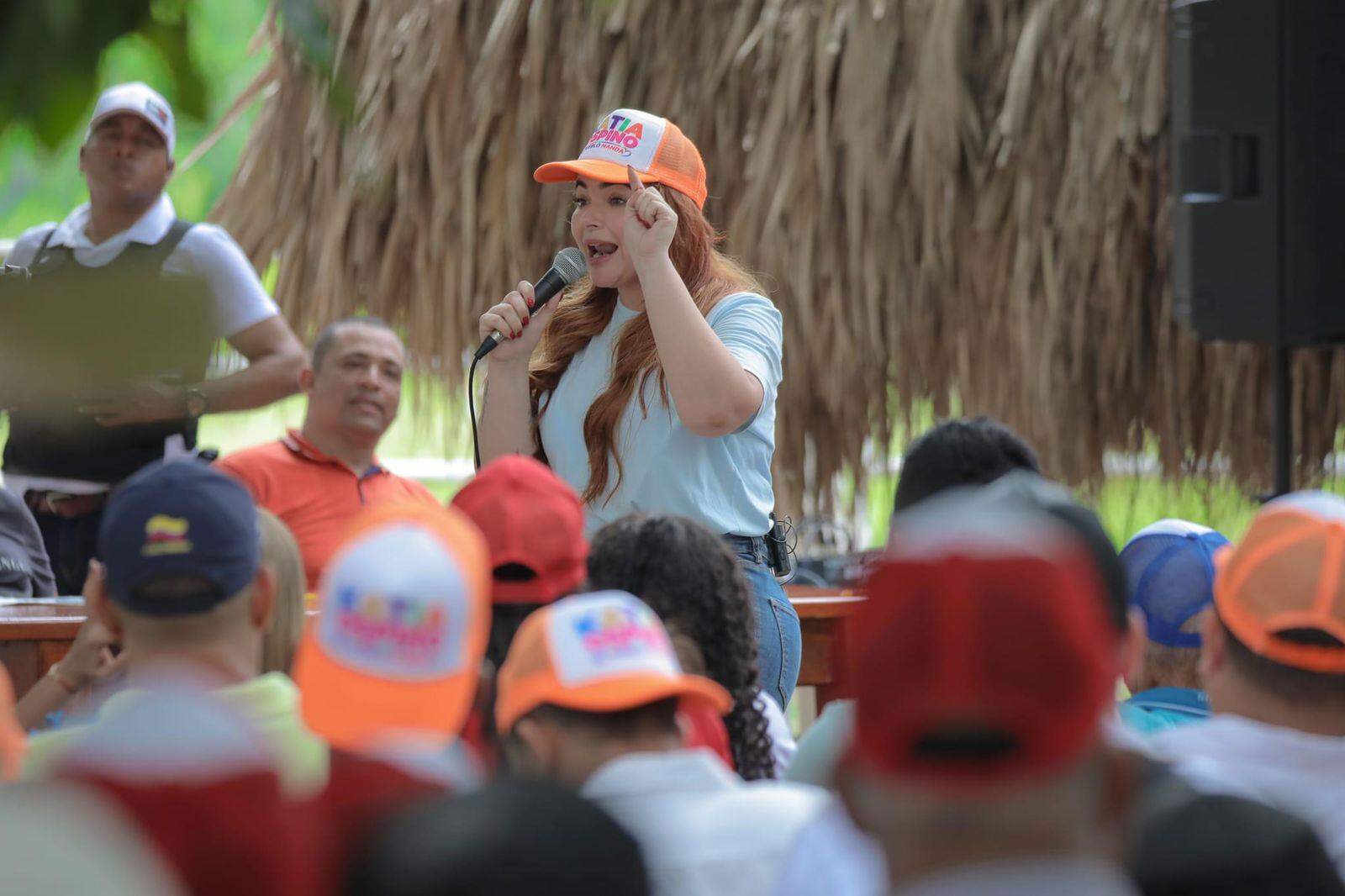 Precandidata a la Gobernación de Cesar Katia Ospino.