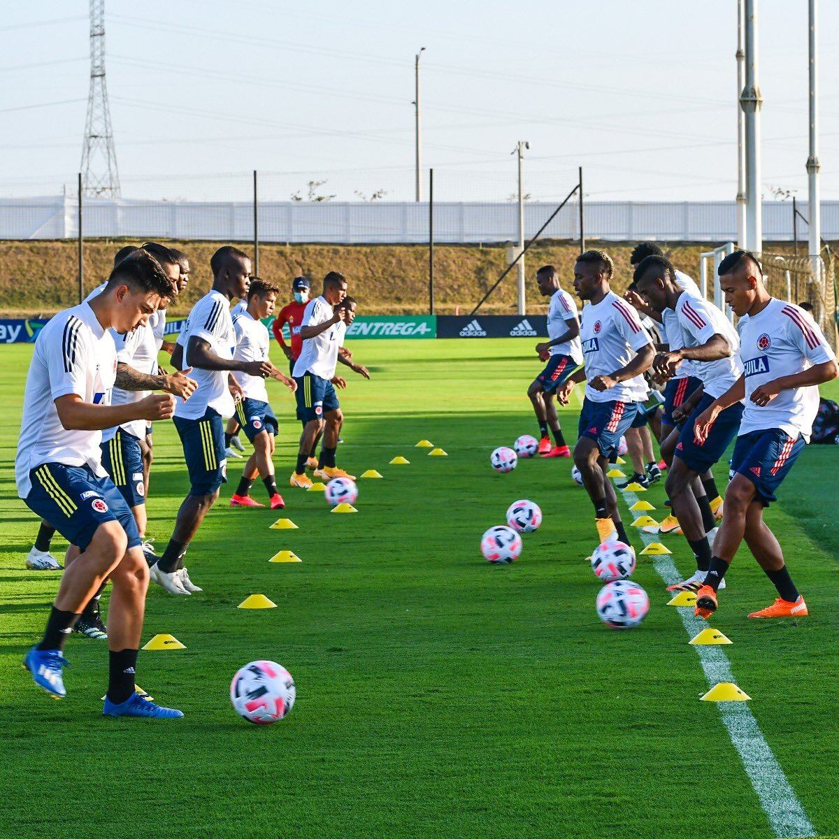 Microciclo de la Selección Colombia en Barranquilla