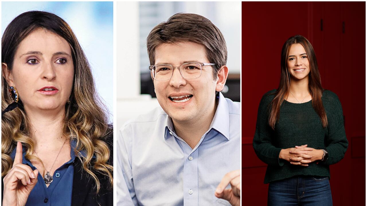 Paloma Valencia, Miguel Uribe y Mafe Carrascal.