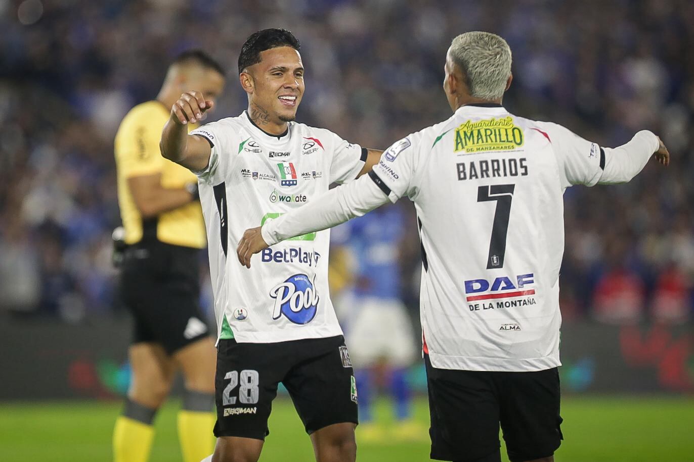 Once Caldas sorprendió a Millonarios de arranque en Bogotá.