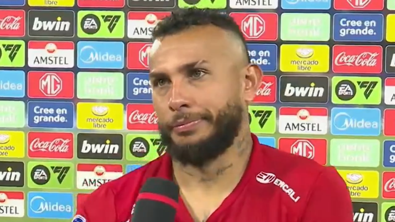 Duván Vergara declaró tras el empate con Corinthians en Sudamericana