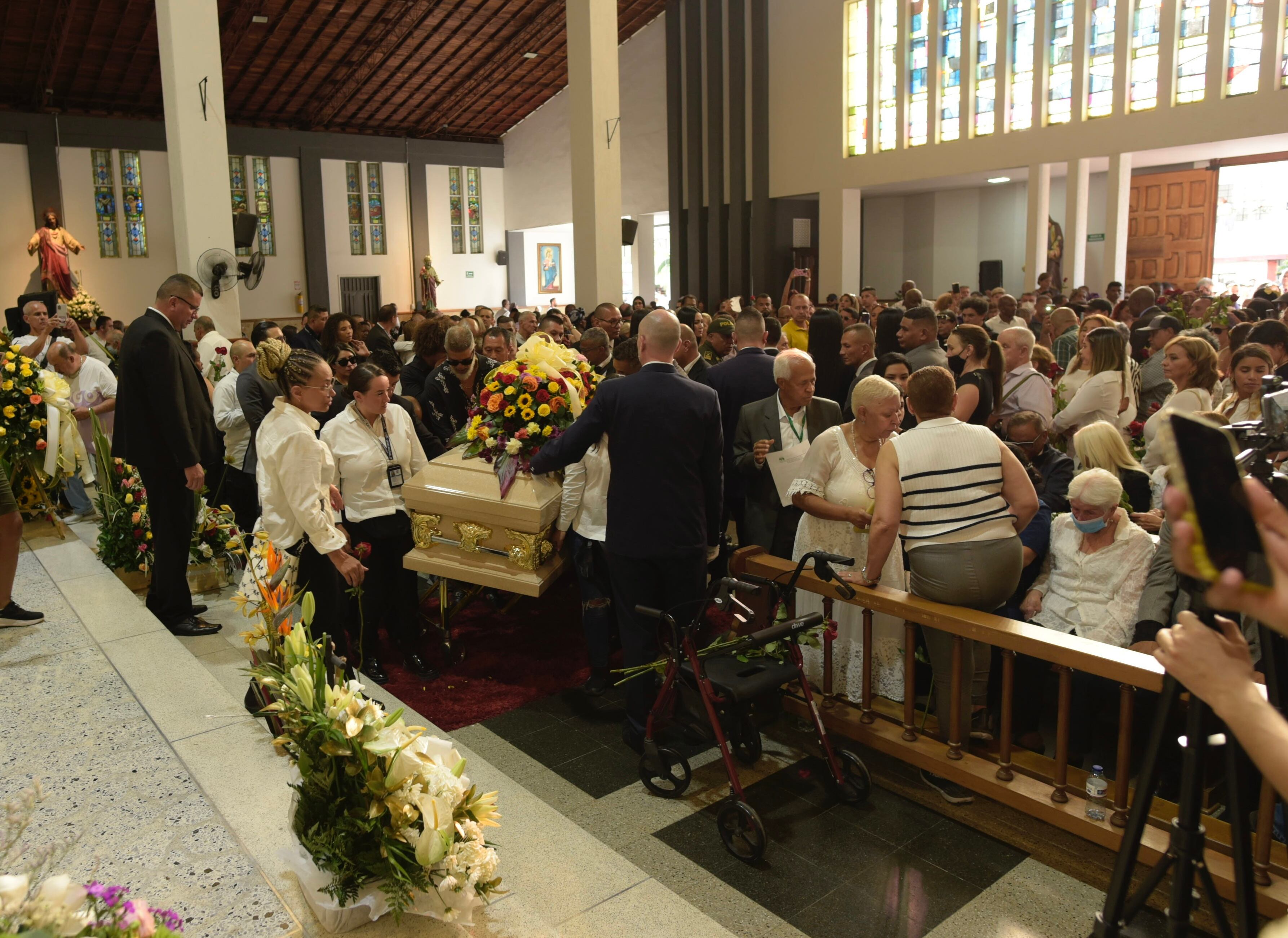 Exequias Senadora Piedad Córdoba en la ciudad de Medellín