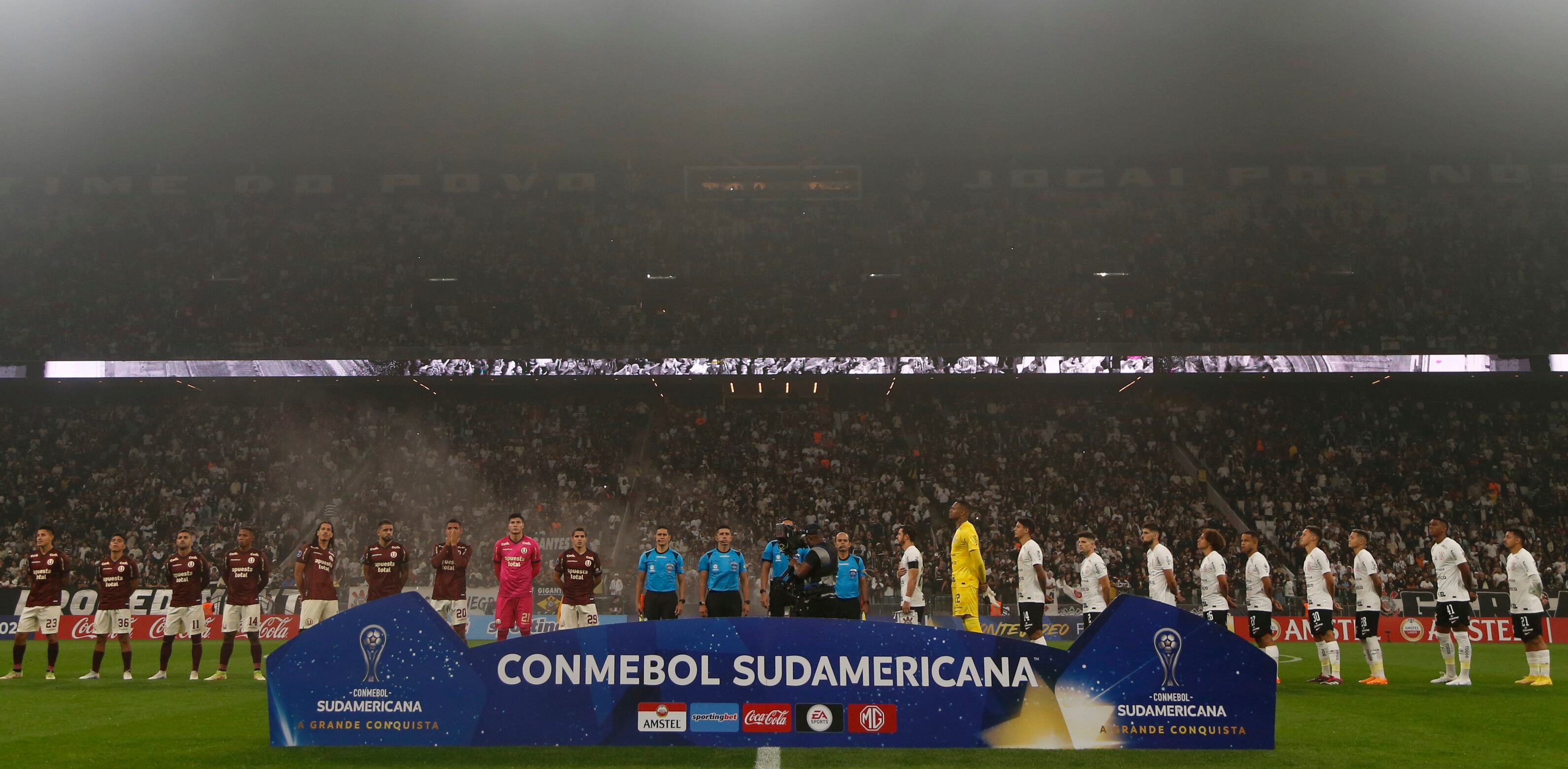 Corinthians vs Universitario - Copa Sudamericana 2023.