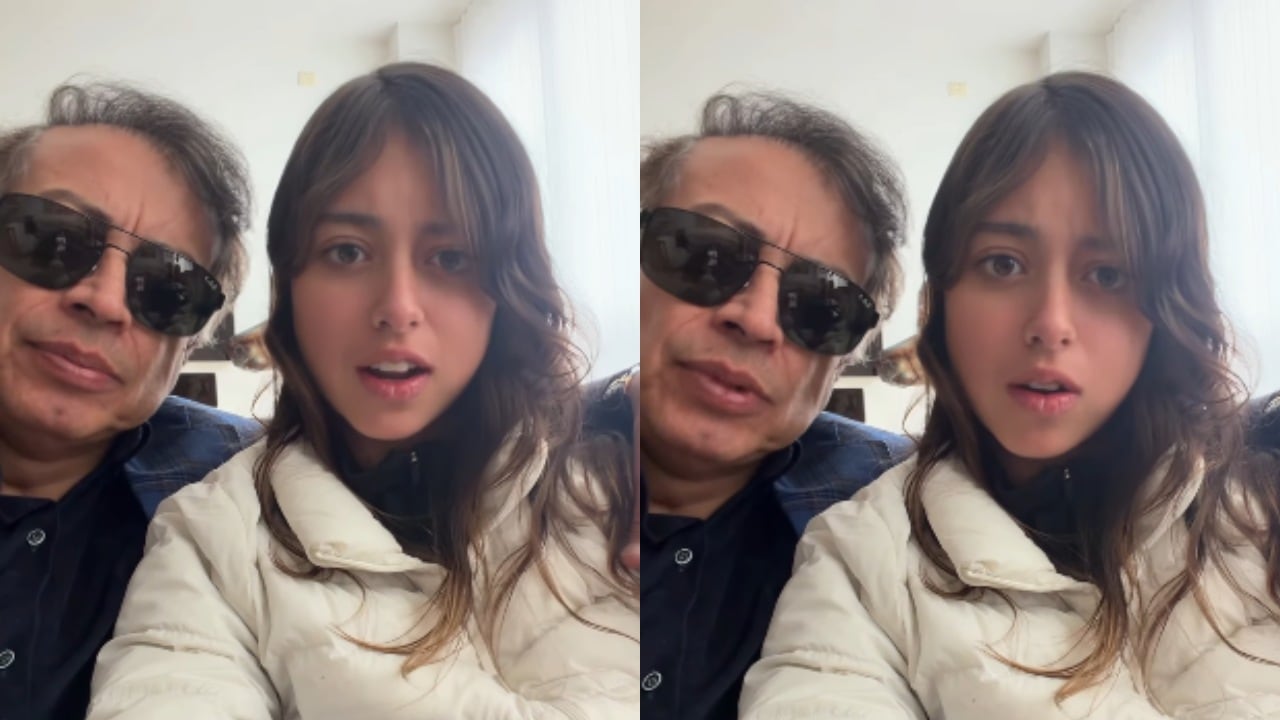 Gustavo y Antonella Petro