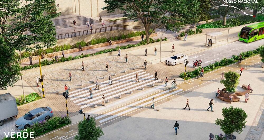 Hay fuertes cuestionamientos porque el corredor verde de la Carrera Séptima eliminará el tráfico mixto en el sentido norte - sur.