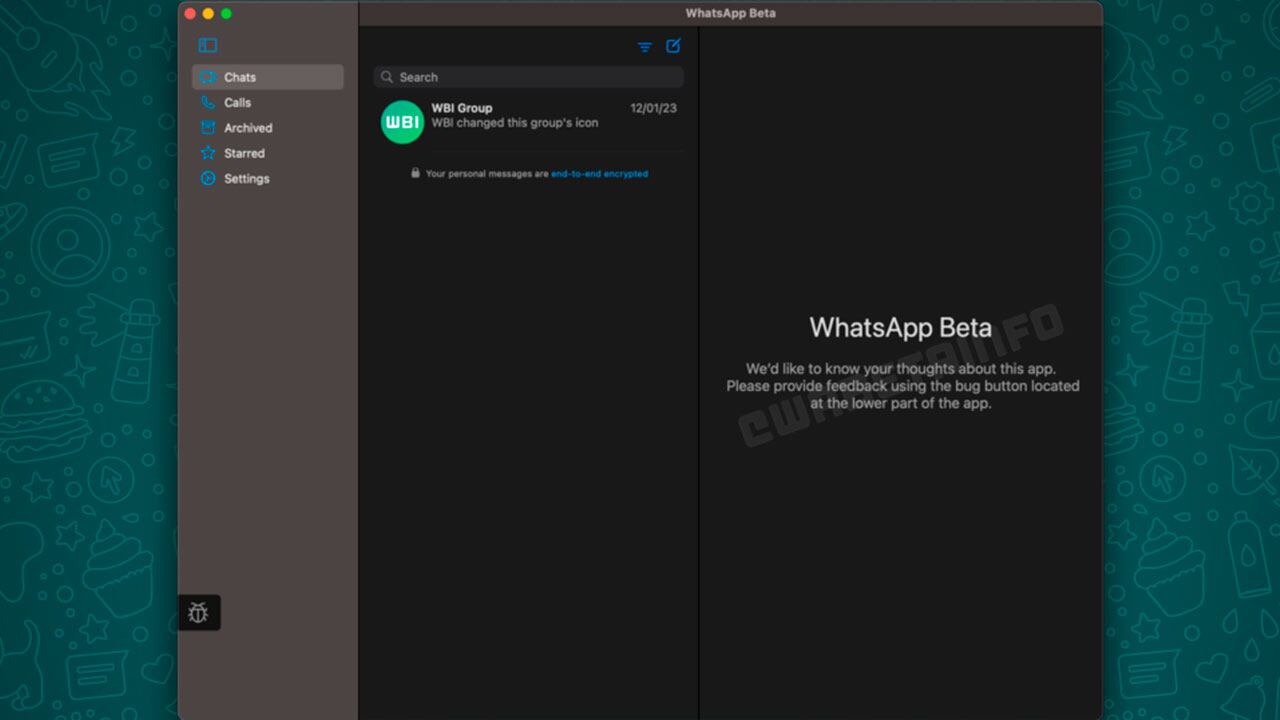 WhatsApp actualiza su aplicación para macOS.