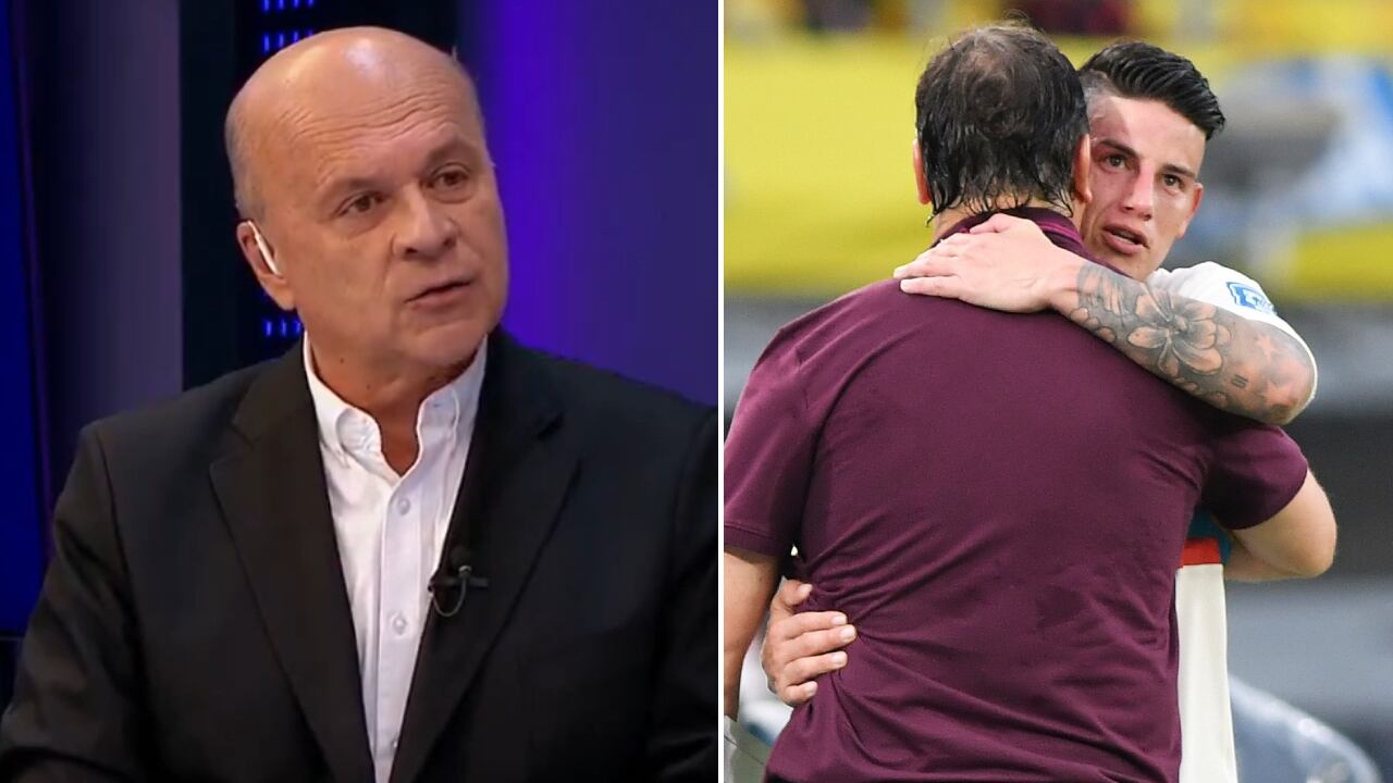 Carlos Antonio Vélez habló de frente sobre James y Lorenzo.