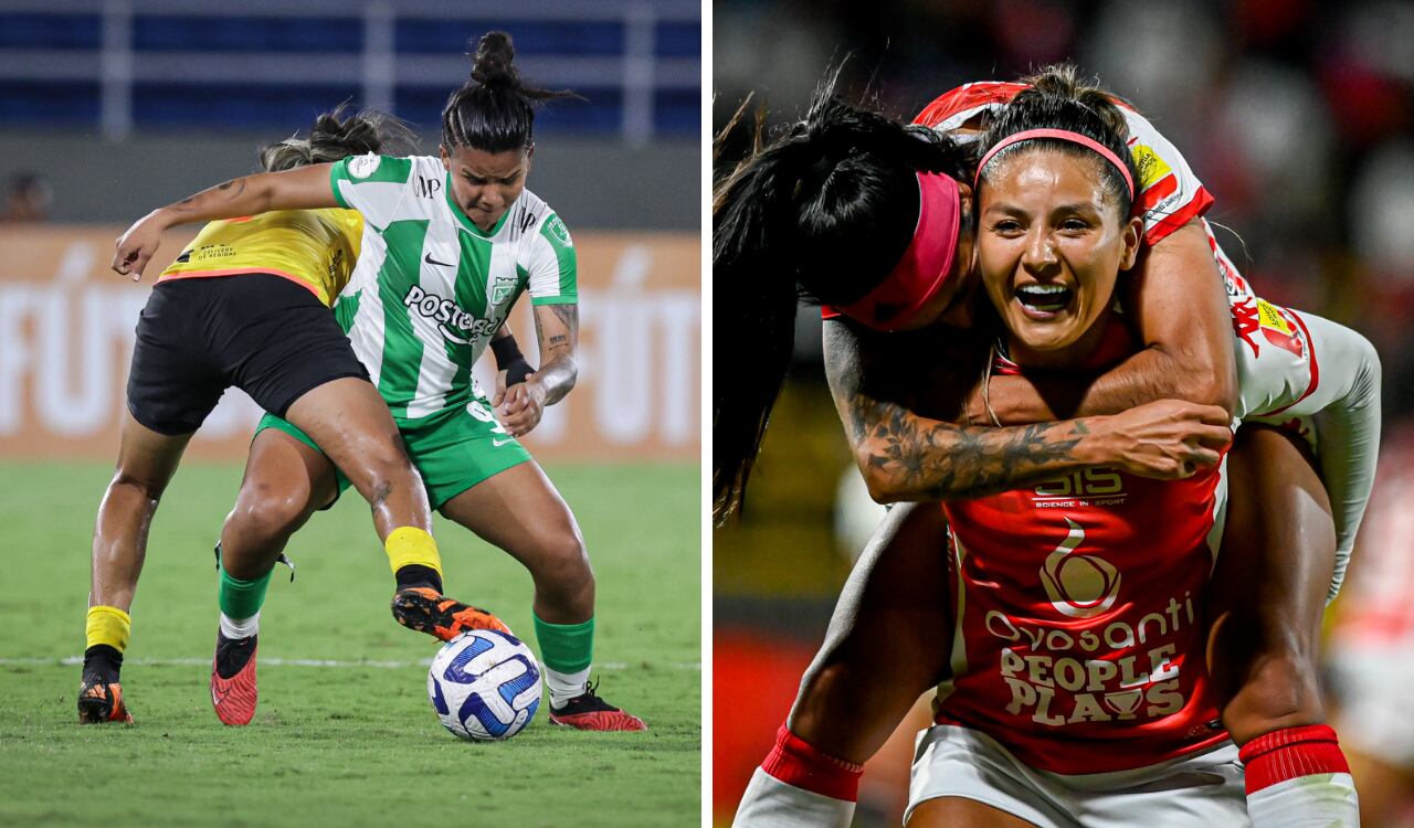 Nacional y Santa Fe en Copa Libertadores Femenina