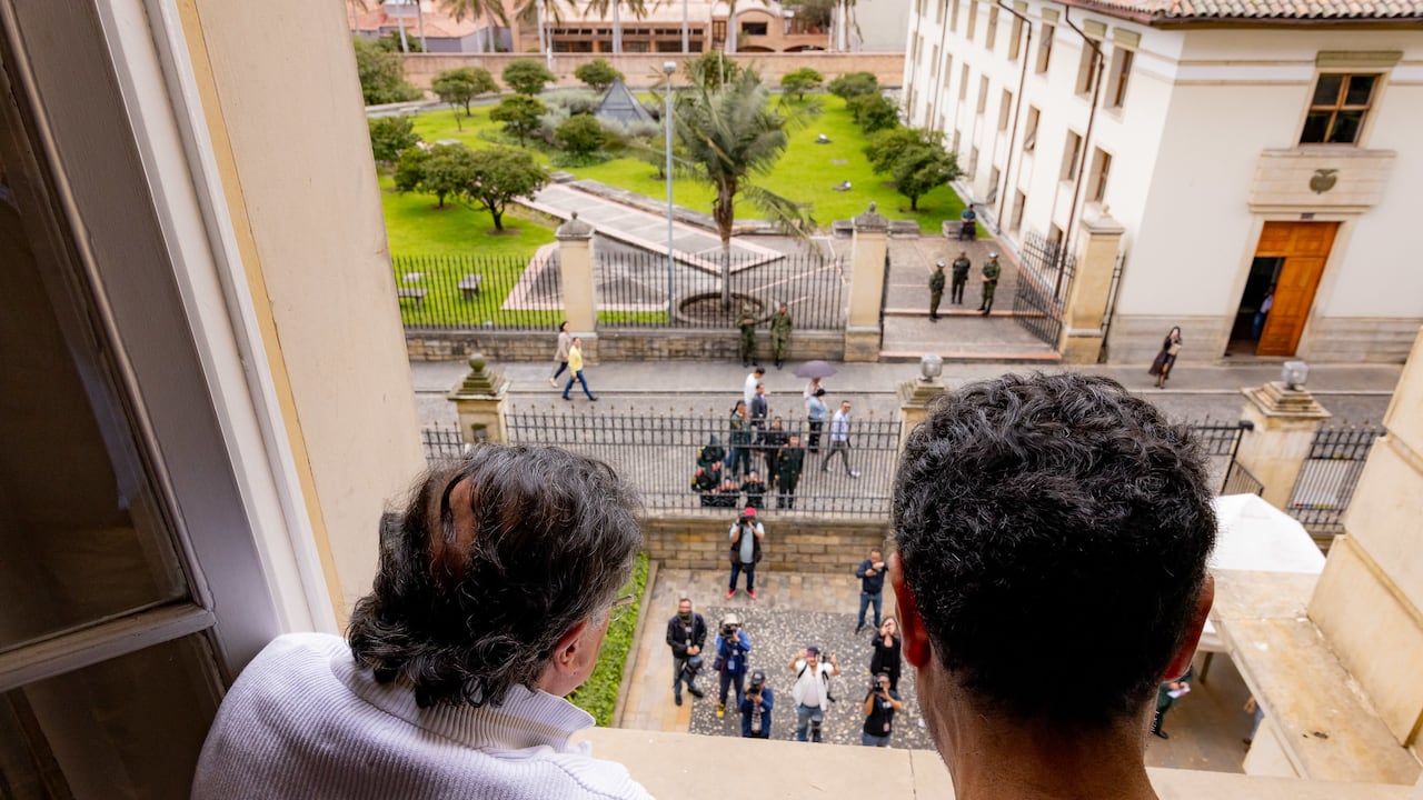 Gustavo Petro e Iván Cepeda.