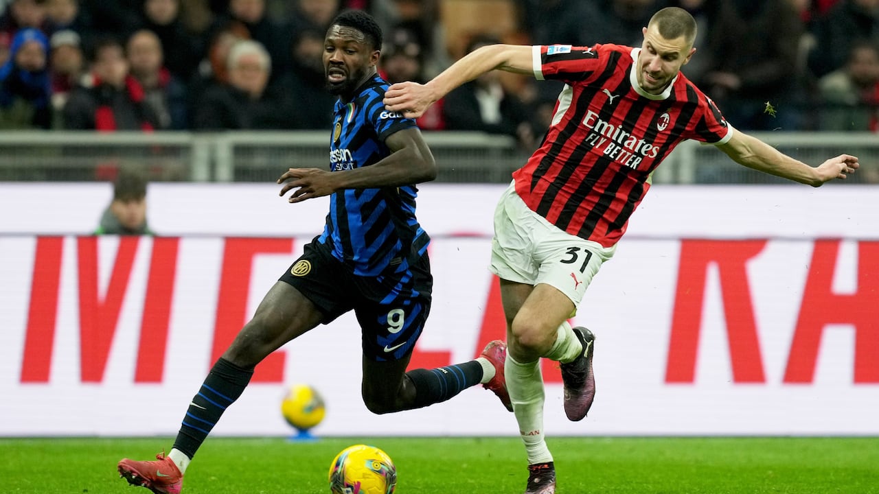 Clásico entre Inter y Milan, por la Serie A 2024-2025.