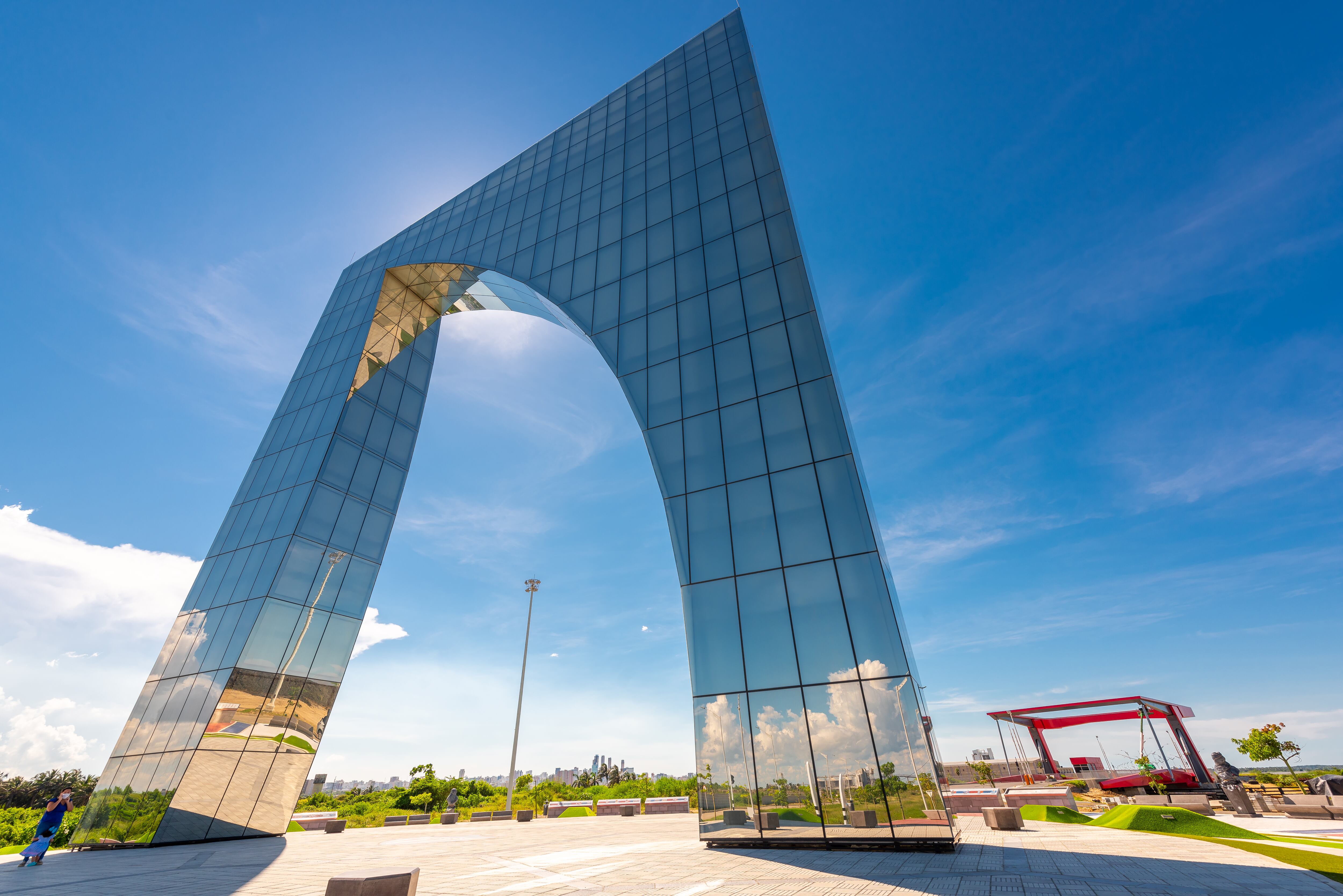 La Ventana de campeones de Barranquilla, conocida también como aleta de tiburón