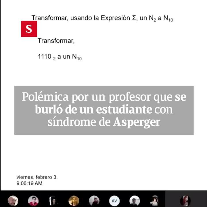 Un profesor que se burló de un estudiante con síndrome de Asperger