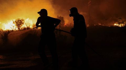 Los incendios han golpeado a Grecia durante dos semanas.