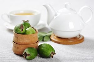 El té de guayaba es beneficioso para el intestino.