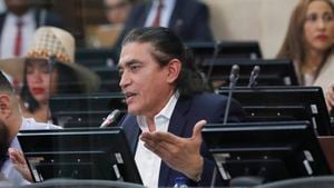 Senador Gustavo Bolívar  en debate de control político en el Senado de la República  sobre las altas tarifas de energía
Bogota sept 13 del 2022
Foto Guillermo Torres Reina / Semana