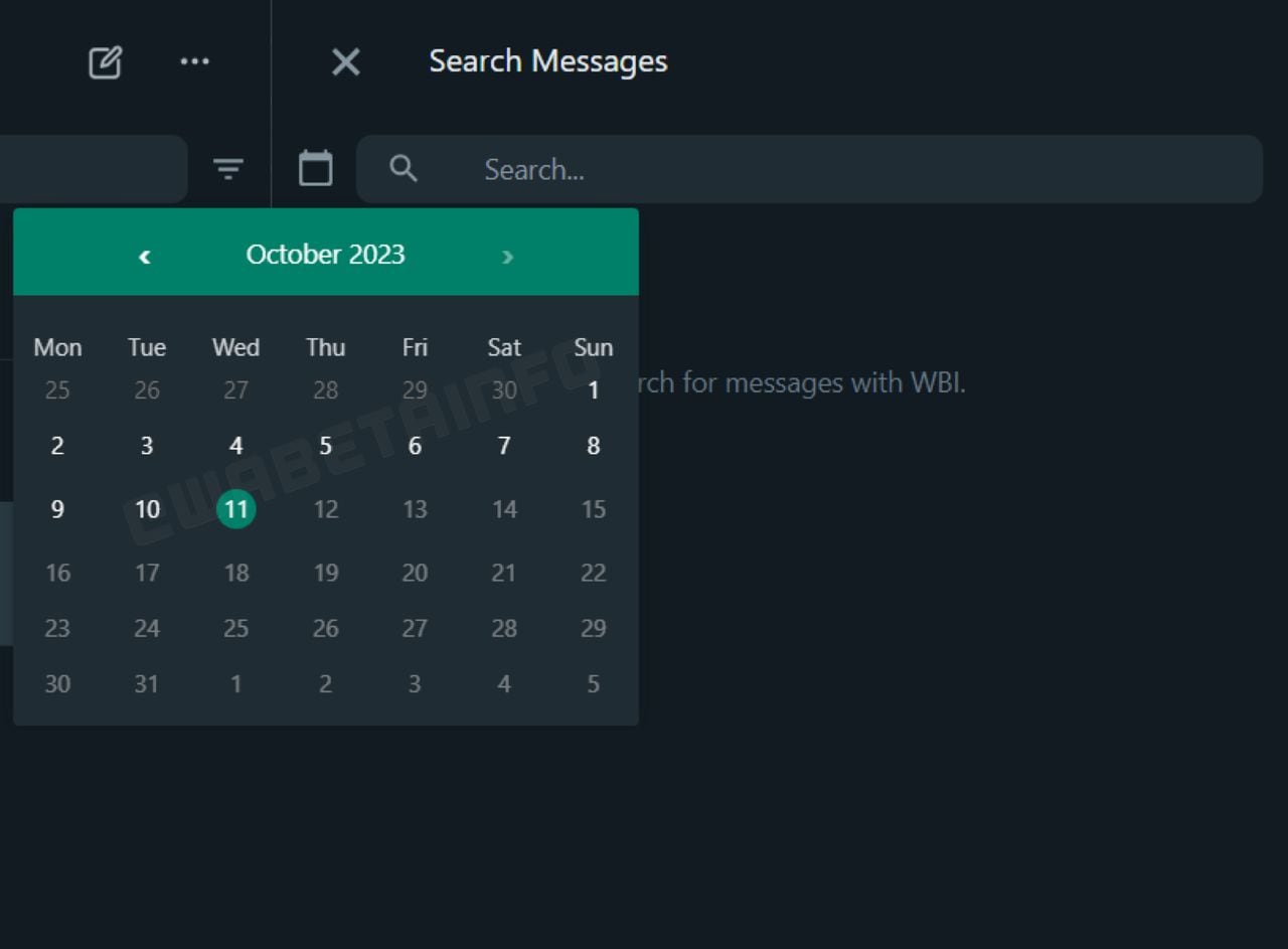 WhatsApp está trabajando para incorporar una función de búsqueda de mensajes.
