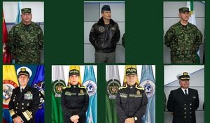 El Presidente de la República, Gustavo Petro, anunció este viernes los integrantes de la nueva cúpula de las Fuerzas Militares y de la Policía Nacional,