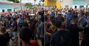 Protestas en Cuba este domingo