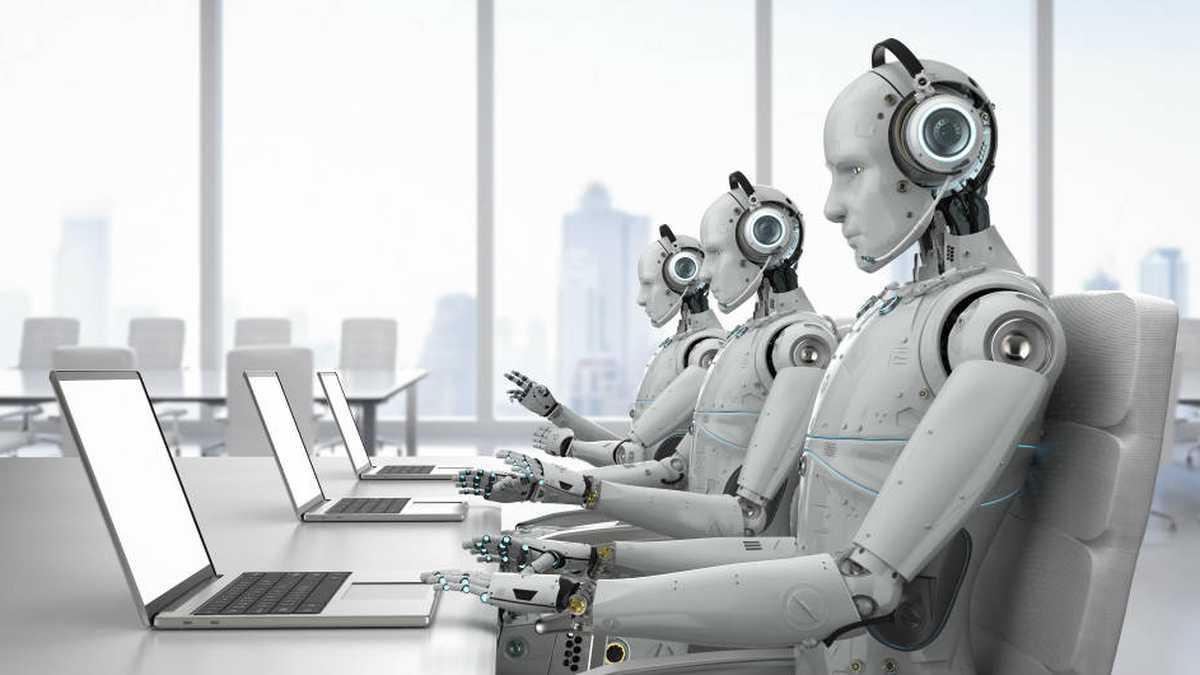 Los sistemas robotizados cada día hacen más labores que antes solían hacer las personas.