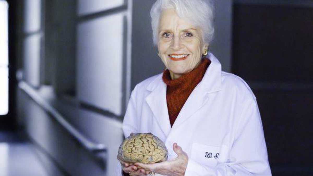 Marian Diamond, la científica que estudió el cerebro de Albert Einstein.