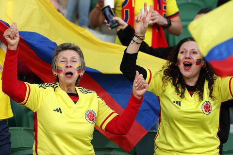 Afición colombiana en el Mundial 2023