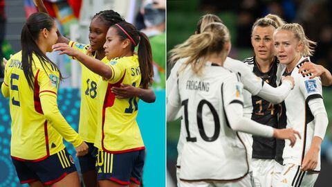Colombia vs Alemania, por la segunda fecha del grupo H del Mundial Femenino 2023.