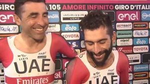 Fernando Gaviria y Maximiliano Richeze terminaron el Giro sin la victoria de etapa que tanto buscaban