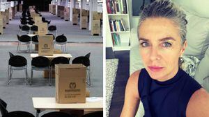 La actriz Margarita Rosa de Francisco publicó en Twitter que ella solo se responsabilizaba de su voto. Foto: Instagram @margaritarosadefrancisco montaje SEMANA.