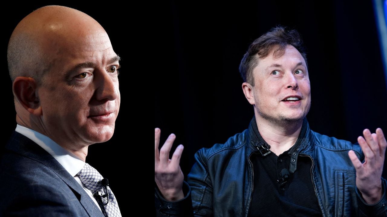 Elon Musk aumenta su fortuna y le hace saber a Jeff Bezos quién es el número uno