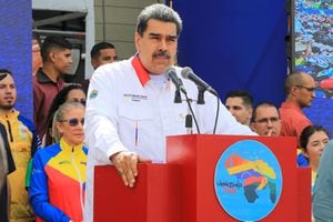 Nicolás Maduro, presidente de Venezuela, se refiere a la situación entre su país y Guyana, en la que se disputan la región del Esequibo. (Foto tomada de la cuenta de x:@NicolasMaduro)