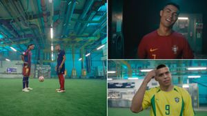 Desfile de figuras en el nuevo comercial de Nike para el Mundial de Qatar 2022