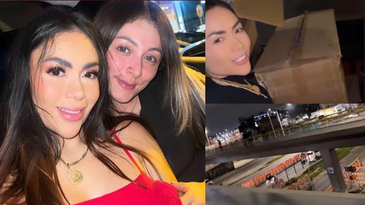 La 'influencer'  grabó una de sus ocurrencias a bordo de su lujoso automóvil.