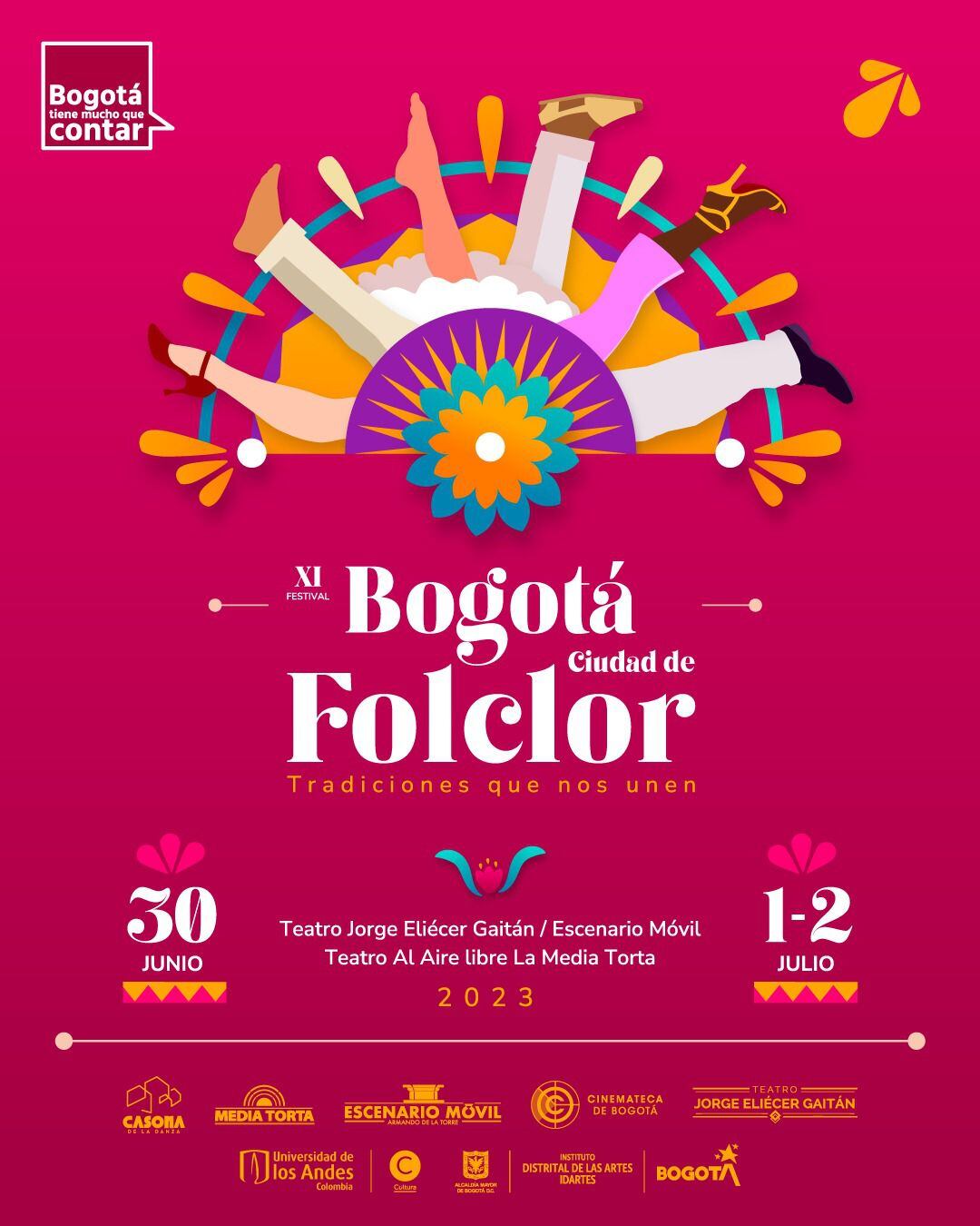 Festival 'Bogotá Ciudad de Folclor': así podrá participar en los talleres gratuitos sobre danzas folclóricas