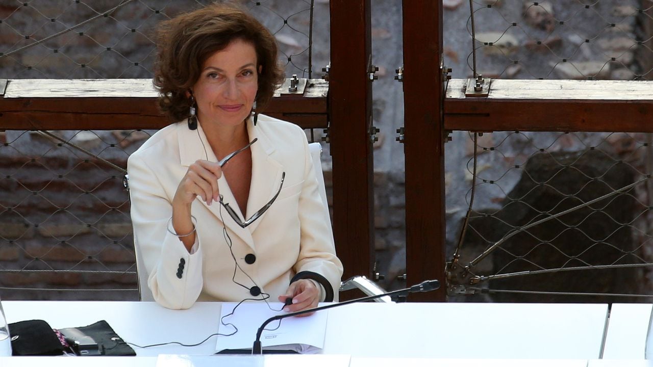 Audrey Azoulay celebra 75 años de gestión de la Unesco junto a treinta de jefes de Estado