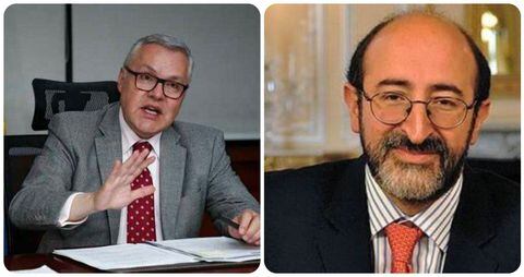 El ministro de Justicia ha sido fuertemente criticado por la manera en que respondió al exministro Juan Lozano.