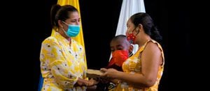 María Juliana Ruiz primera Dama habló en Barranquilla de la necesidad de proteger a los niños y niñas de Colombia.