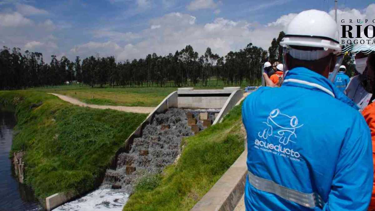 El Acueducto construye varios interceptores y estaciones elevadoras para lograr el saneamiento del río Bogotá. Foto: EAAB.