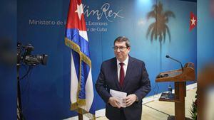 Ministro de Relaciones Exteriores de Cuba, Bruno Rodríguez. Foto:  Sven Creutzmann/Mambo photo/Getty Images.