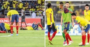  Colombia acumuló seis partidos sin marcar gol, y la derrota (0-1) ante Perú dejó a la selección fuera de la zona de clasificación.
